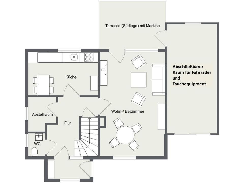 Ferienhaus Gartenstrasse Osten ภายนอก รูปภาพ
